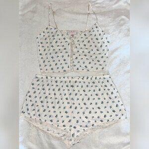 Victoria's Secret Cami Pointelle Pajama Set